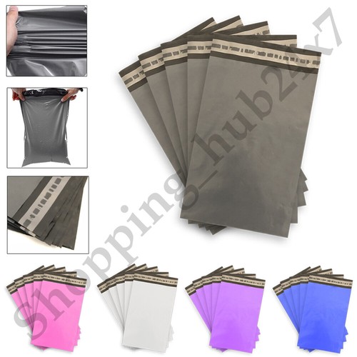 Coloured postal mailing bags - coloured,