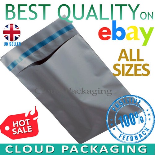 Strong grey mailing bags - mailing,