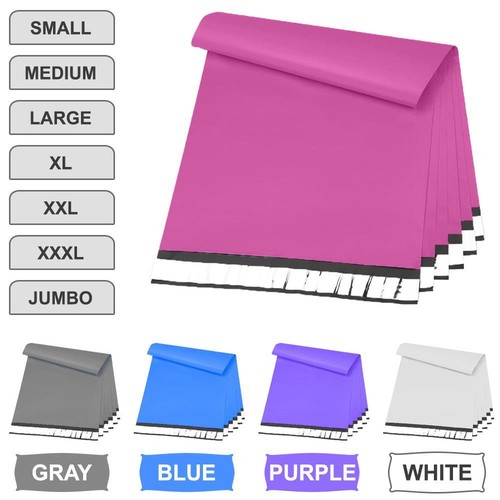 Coloured mailing bags - coloured, strong
