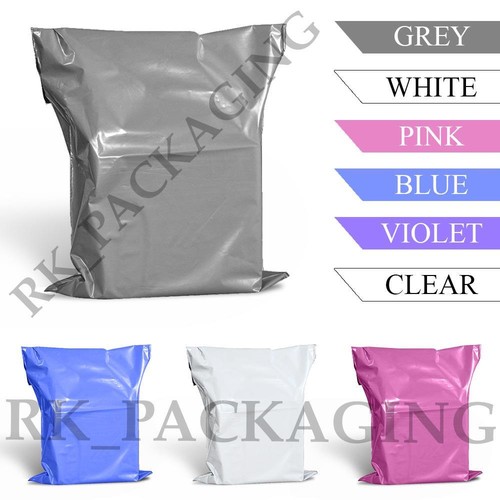 Grey mailing bags strong poly - mailing,