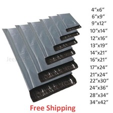 STRONG GREY PLASTIC MAILING
