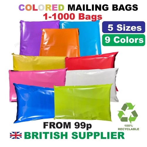 Colour mailing bags - mailing, strong
